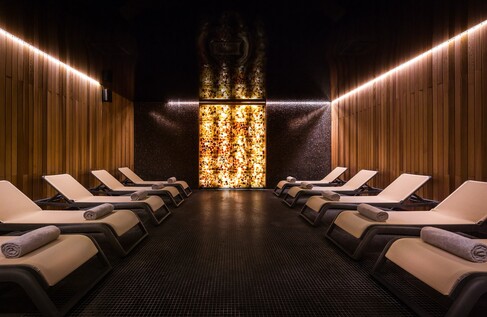 Strefa odpoczynku w Green Mountain – hotel ze SPA i saunami w Karpaczu.