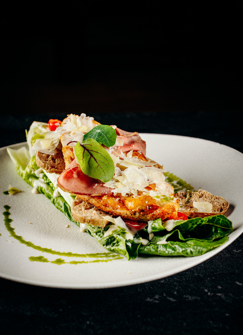 Danie z karty Lobby Café & Bar w Green Mountain – restauracja w Karpaczu.