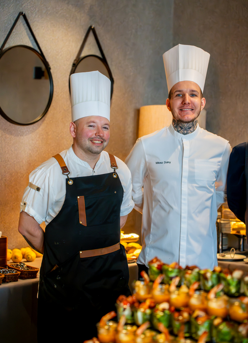 Szefowie kuchni Green Mountain – gastronomia na konferencje i imprezy firmowe w górach.