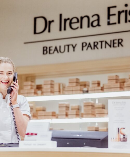 Recepcja Salonu Partnerskiego Dr Irena Eris w Green Mountain.