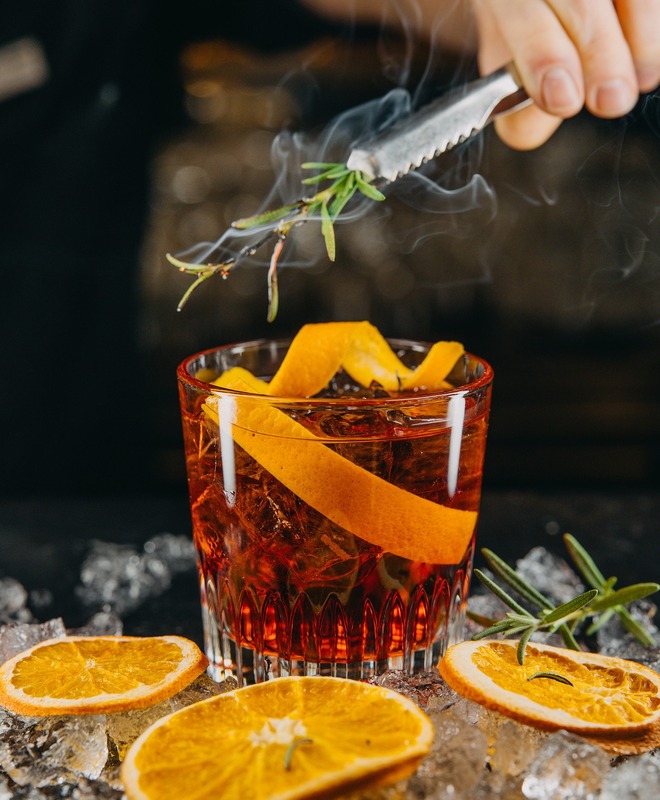 Drinki i koktajle w Lobby Café & Bar – bar w Green Mountain w Karpaczu.