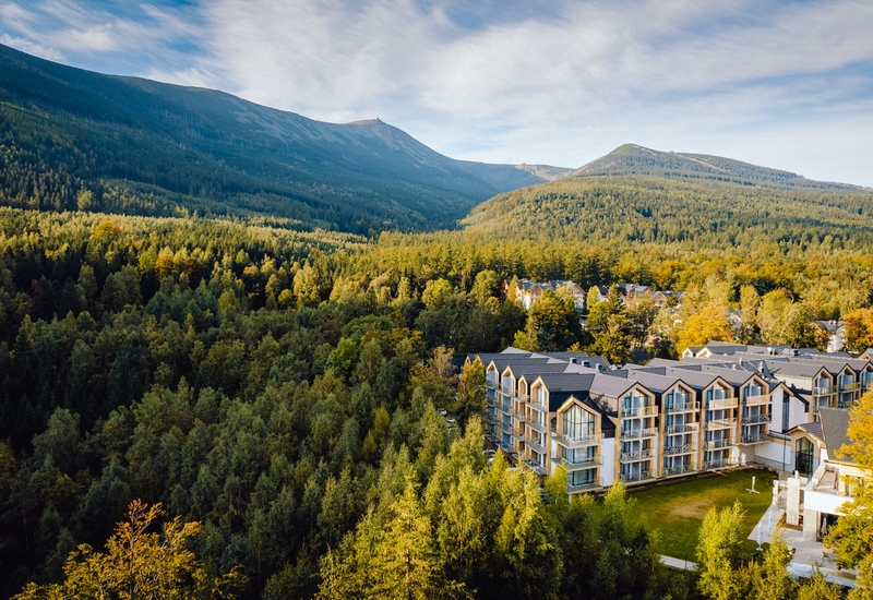 Green Mountain in Karpacz—hotel with Karkonosze and mountain