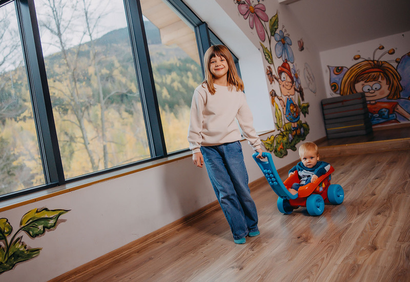 Children’s playroom at Green Mountain – family hotel with a playroom in Karpacz.