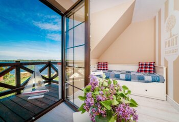 Stare Sady Port chillout nad jeziorem