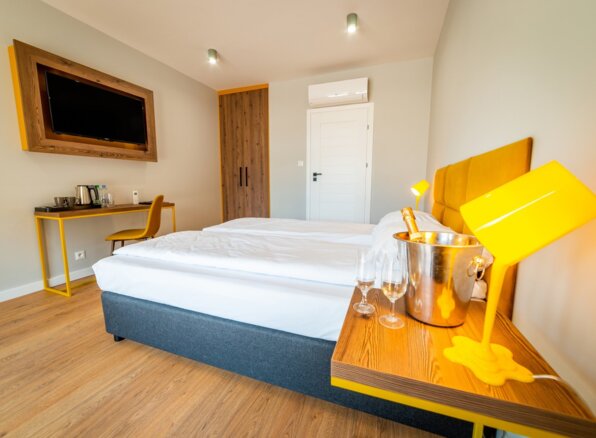 zaspany piec Mikołajki pokój