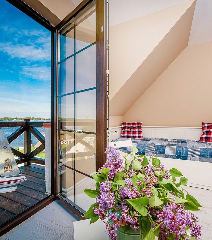 Stare Sady Port chillout nad jeziorem