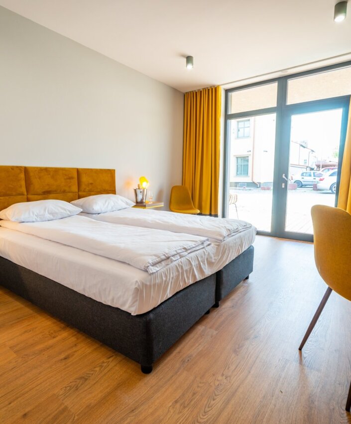 zaspany piec Mikołajki pokój