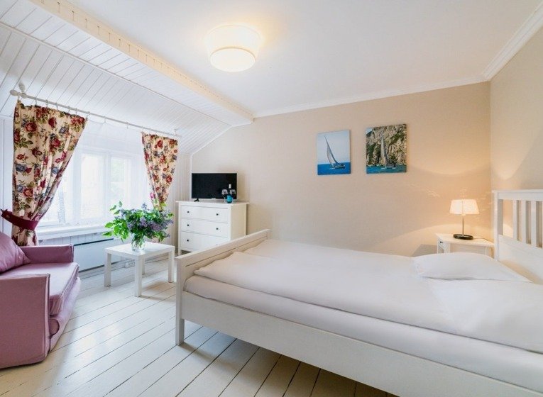 Dom Rybaka Apartament "Halibutówka" Mikołajki pokój