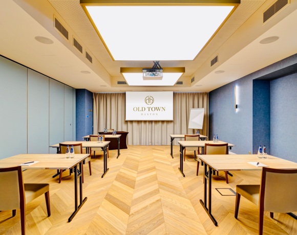 Sala szkoleniowa przygotowana na warsztaty i szkolenia dla firm