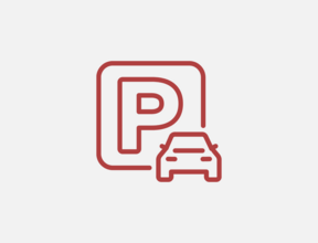 Ikona z piktogramem parkingu