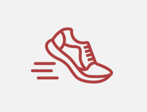sports shoe pictogram