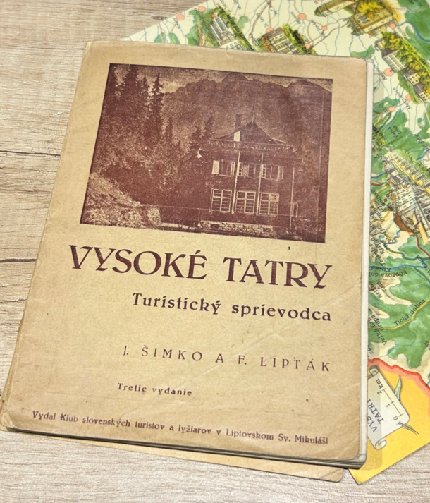 Bilíkova chata Hrebienok – historická fotografia