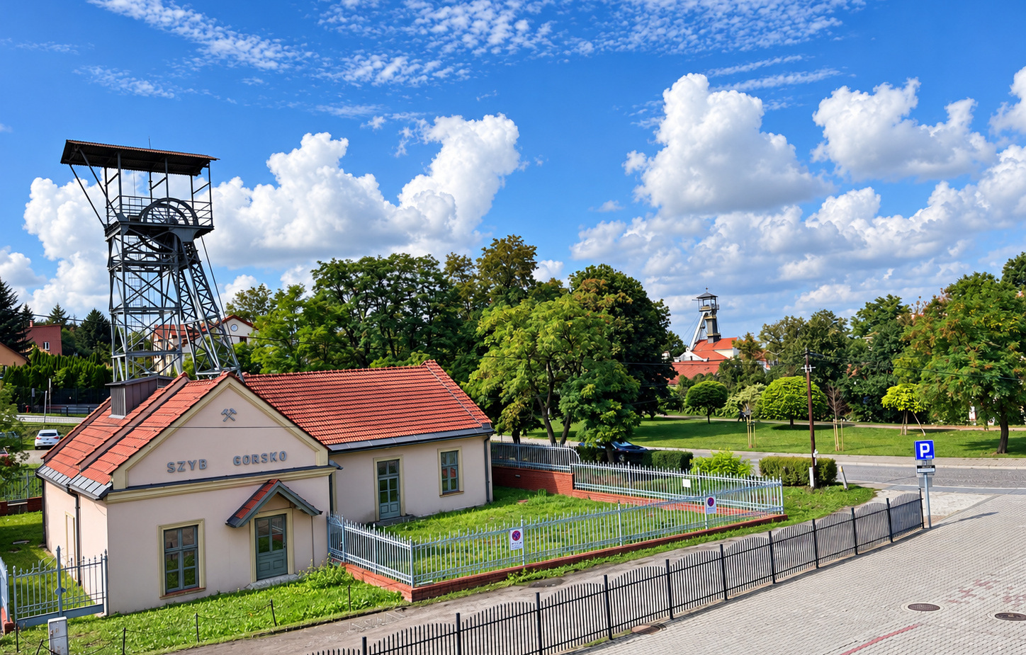 Zabytkowy szyb górniczy w Wieliczce