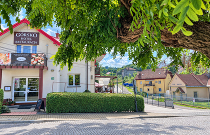 Hotel Górsko w Wieliczce – budynek hotelu i restauracji