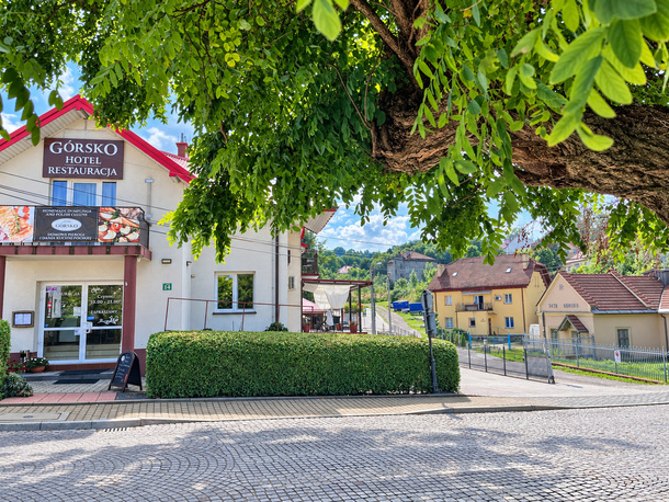 Hotel Górsko w Wieliczce – restauracja i taras