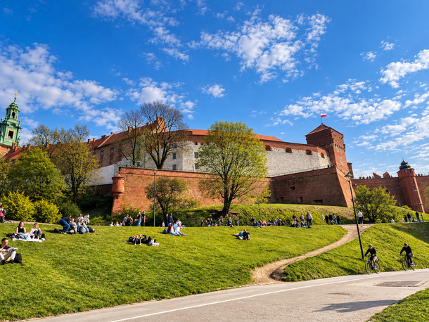 Wawel zabytkowy Zamek w Krakowie