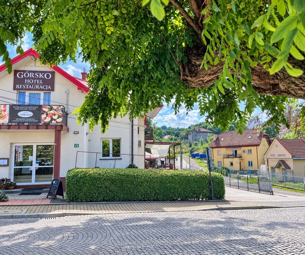 Hotel Górsko w Wieliczce – restauracja i taras