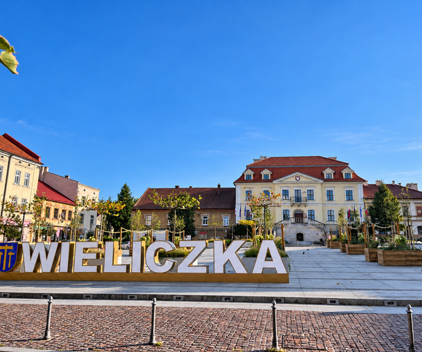Rynek Górny w Wieliczce centrum miasta