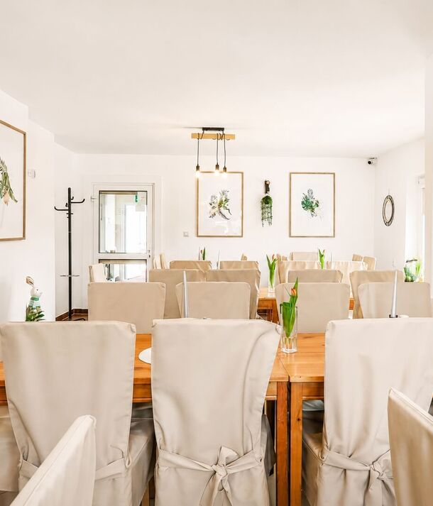 Sala śniadaniowa w Hotelu Górsko w Wieliczce
