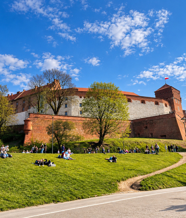 Wawel zabytkowy Zamek w Krakowie