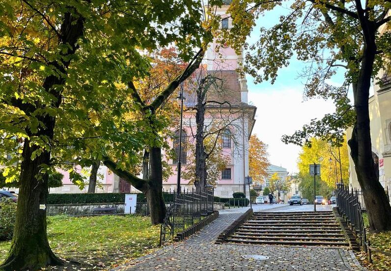 Kościół w centrum Wieliczki