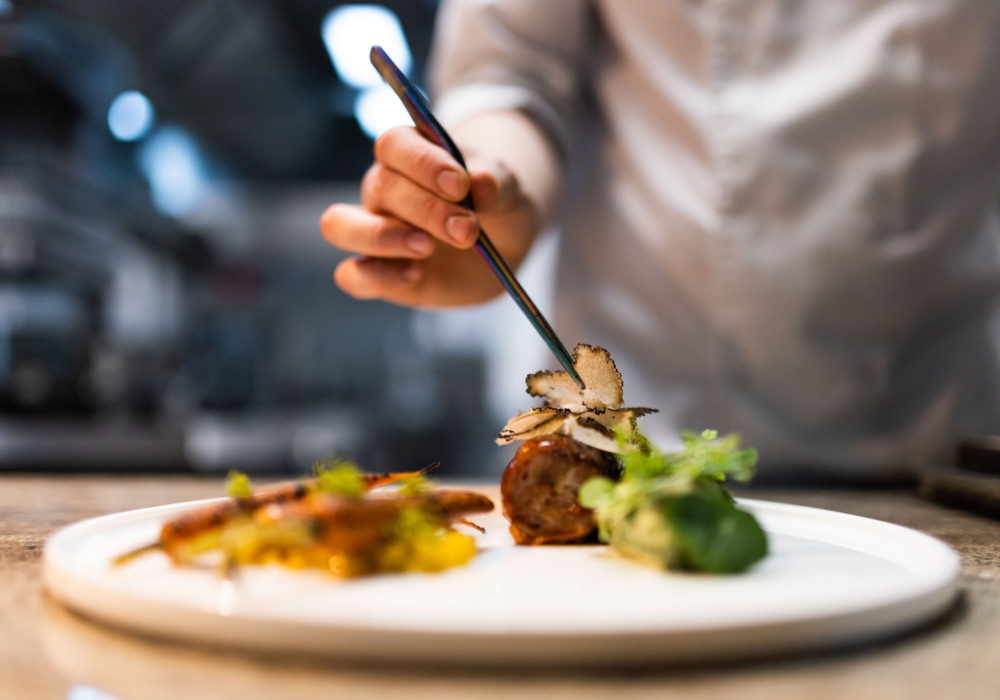 menu weselne w stylu michelin