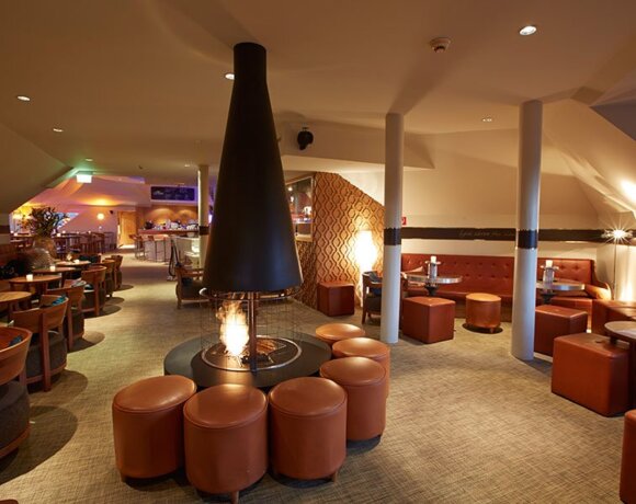 The Suite Bar & Lounge is located on the 7th floor of the hotel in Lucerne.