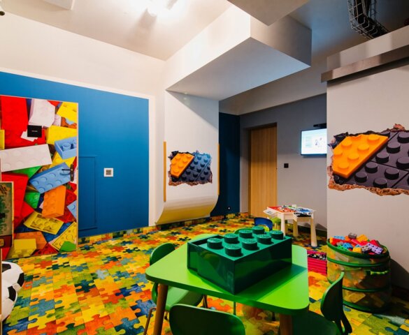 Sala zabaw dla dzieci w Hotelu pod Warszawą