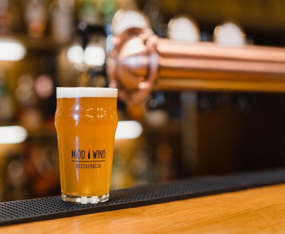 Piwo cysterskie Hotelu Podklasztorze