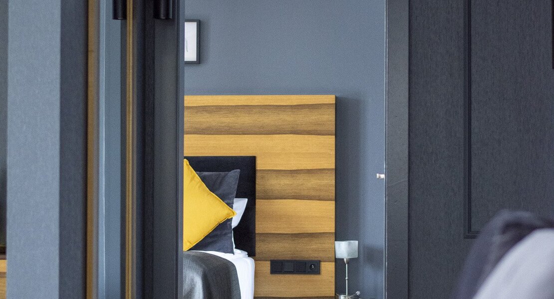 Sypialnia hotel spa Katowice