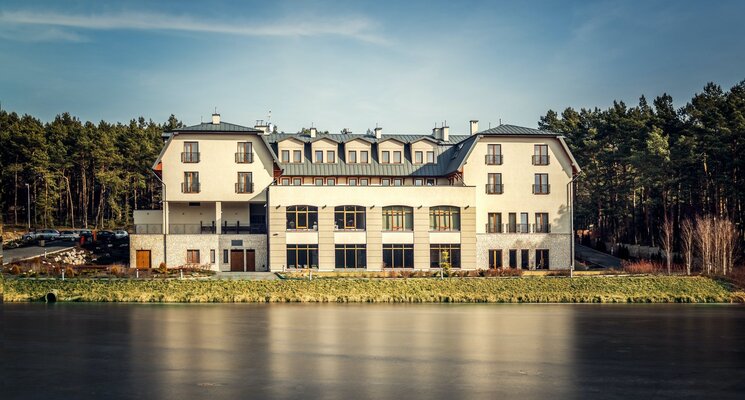 Widok hotelu spa Śląsk