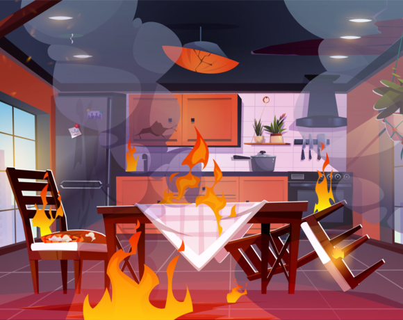 Instrukcja na wypadek pożaru