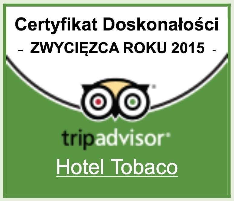 "Quality Certificate – 2015" - Winner (TripAdvisor)