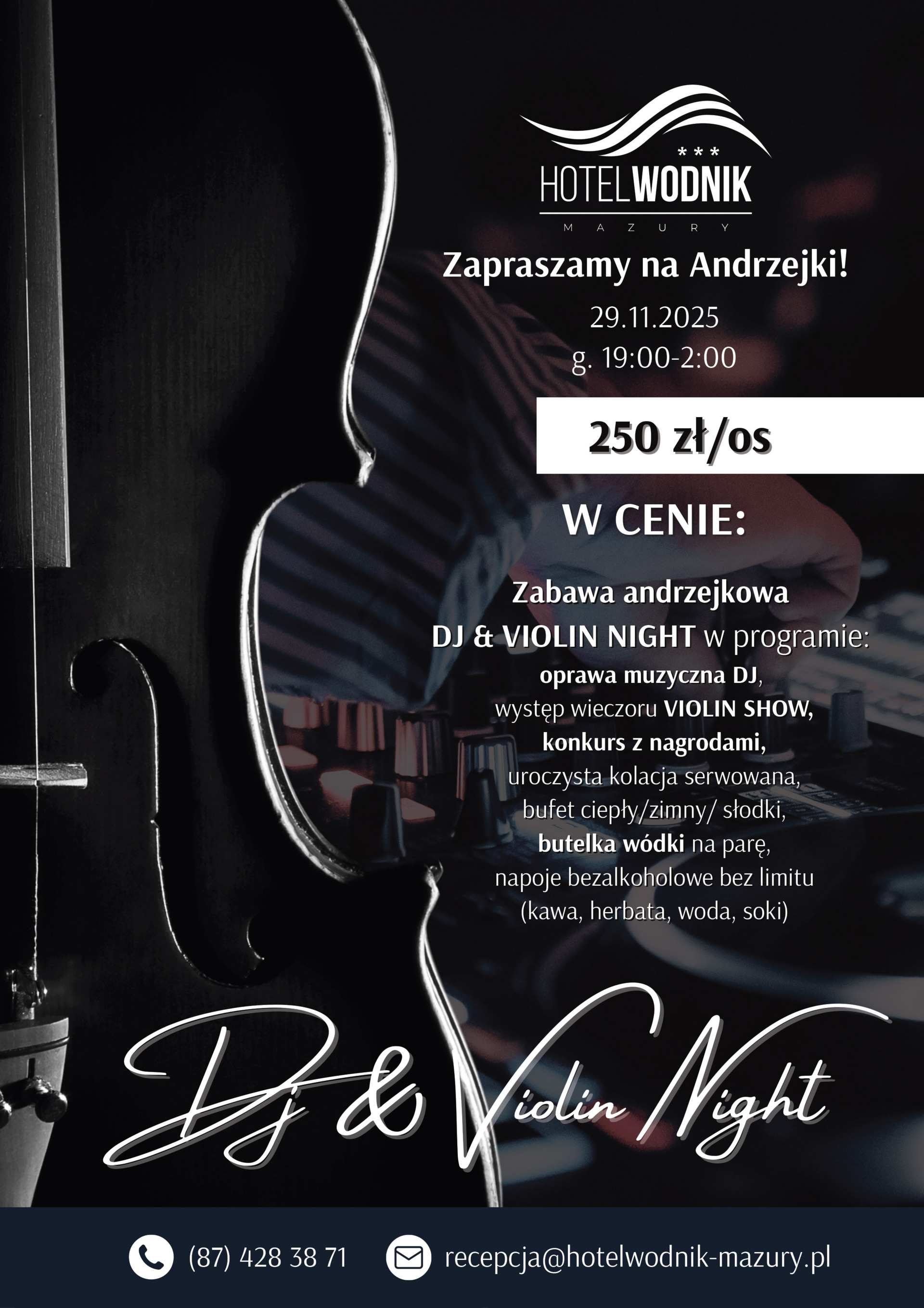 impreza andrzejkowa w Giżycku