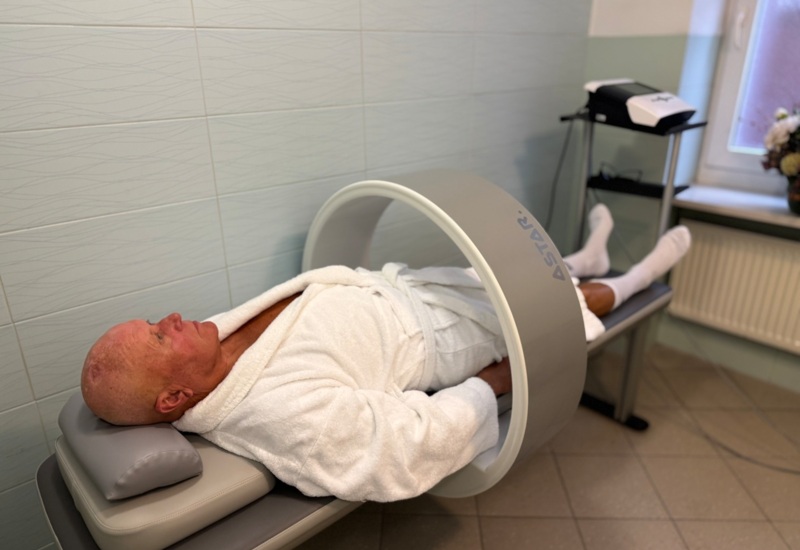 aparat do magnetoterapii w hotelu Irys w Świnoujściu