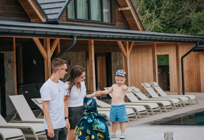 Rodzinne chwile przy basenie – Jabłonki Resort & SPA