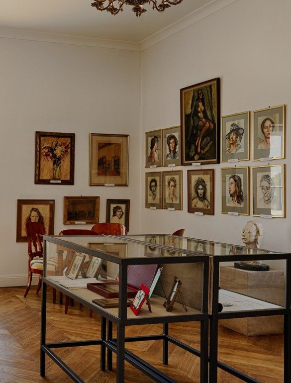 Pałac w Korczewie - eksponaty