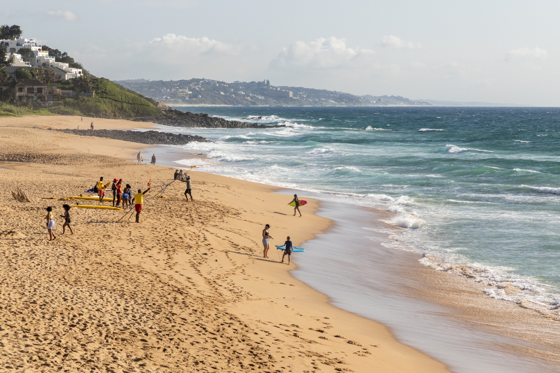 Thompson’s Bay tidal pool in Ballito with calm swimming conditions for children