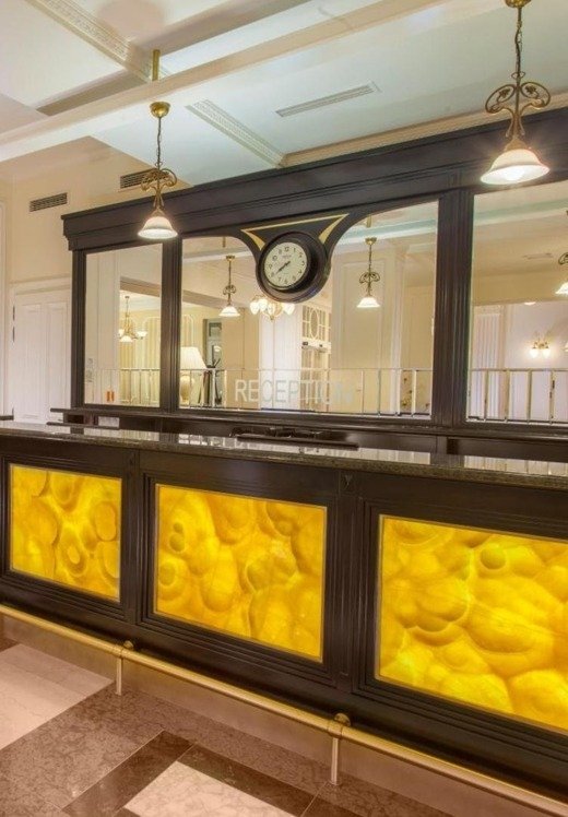 Recepce hotelu Olympic Palace