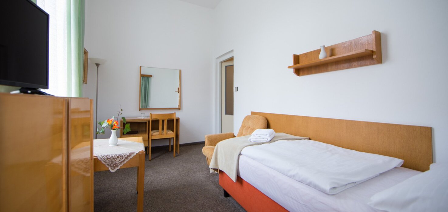 Jednolůžkový pokoj