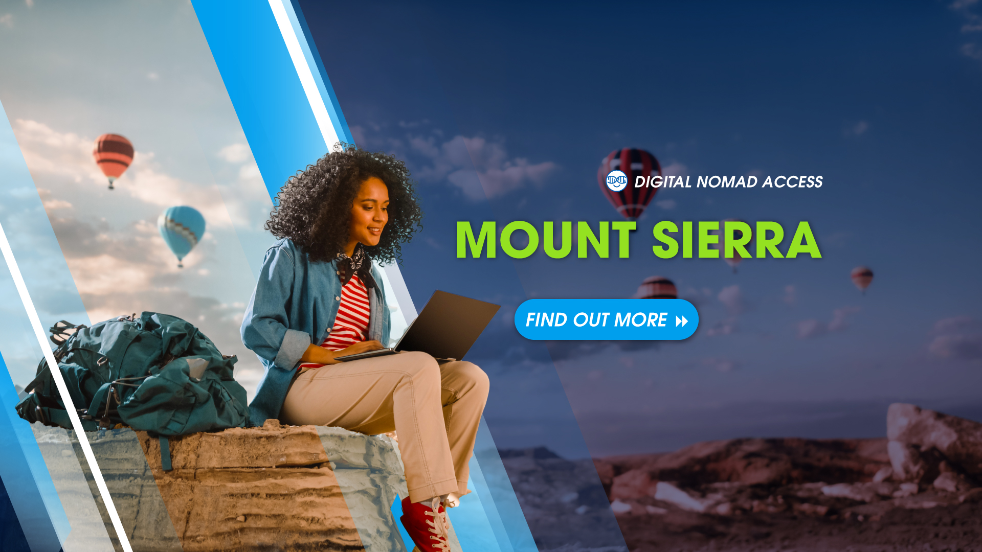 Mount Sierra Digital Nomad Banner
