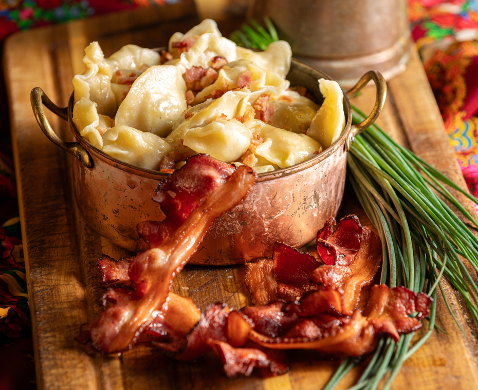 Reštauračné knedle s pridaním slaniny podľa tradičného receptu