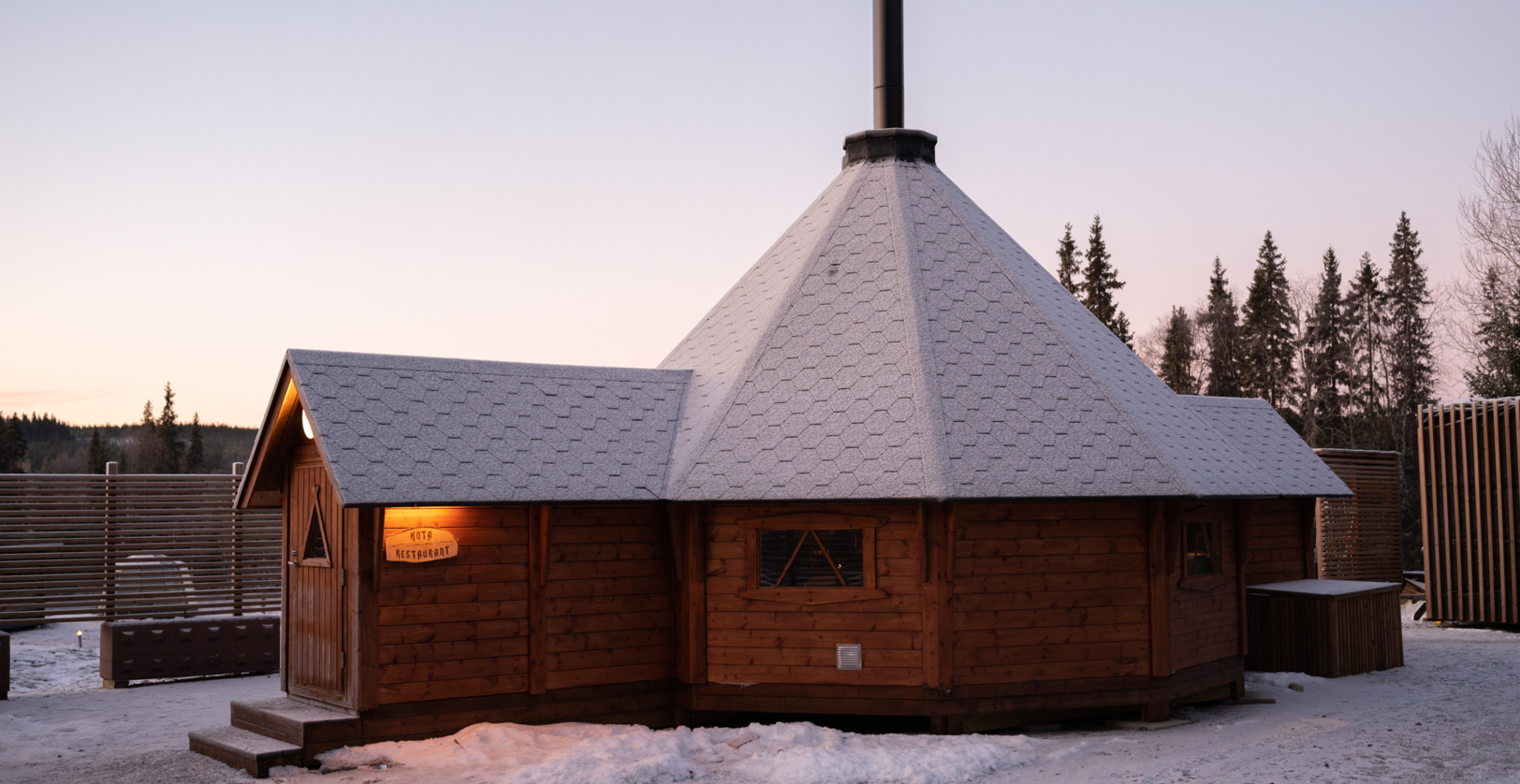 Nova Galaxy Village, Kota Restaurant, Rovaniemi Lapland