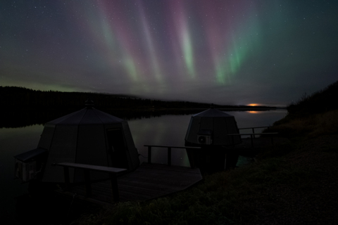 Nova Galaxy Village, Igloo hotel Rovaniemi Lapland, Autumn Rovaniemi, Glass Igloo hotel Rovaniemi
