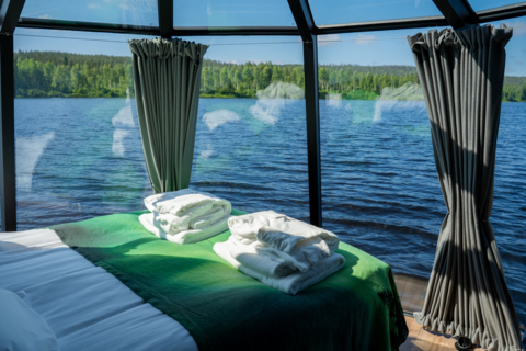Nova Galaxy Village, Igloo hotel Rovaniemi Lapland, Summer Rovaniemi, Glass Igloo hotel Rovaniemi