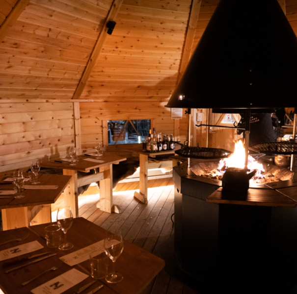 Restaurant Stella Nova Flame, kota restaurant, lapland, nordic cuisine, northern ingredients