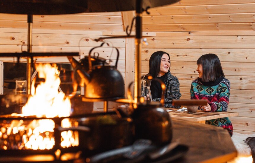 Kota Restaurant is a traditional Lappish restaurant in Nova Galaxy Village, Rovaniemi