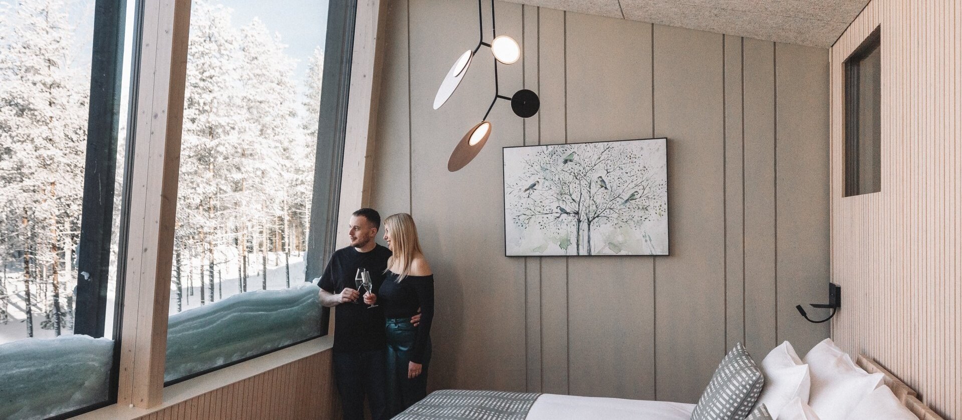 A Couple visiting Nova Skyland Hotel