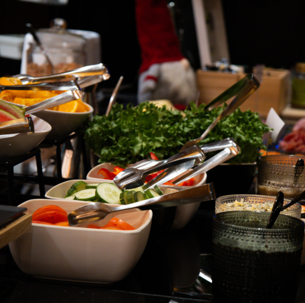 breakfast, hotel's breakfast, breakfast buffet, morning in the hotel, fruits and veggies in the breakfast, stella nova restaurant, nova skyland hotel