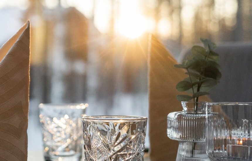 Nova Skyland Hotel and restaurant in Rovaniemi Lapland, Nordic cuisine with a modern touch